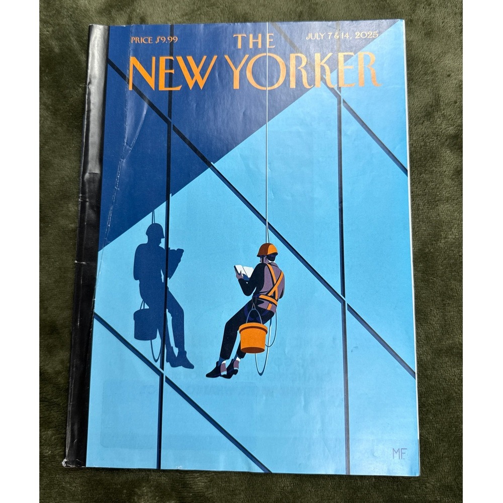 The New Yorker Magazine July 7 & 14 2025 Double Issue Malika Favre Cover Art‎